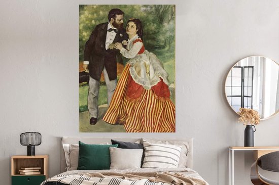 Fiancée - Peinture de Pierre-Auguste Renoir 120x160 cm XXL / Groot format!