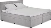 Opberg Boxspring Utrecht 140x200 Grijs