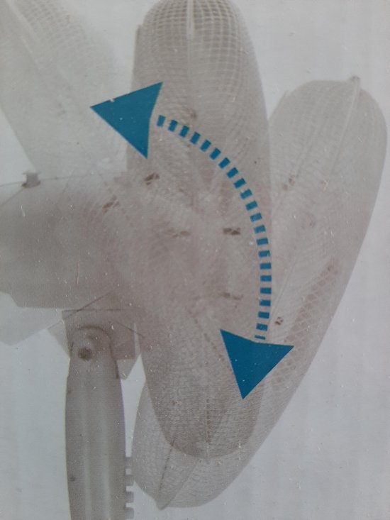 Excellent Electrics - Staande ventilator - Statiefventilator - 40cm Wit - 45W