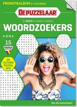 De Puzzelaar Puzzelboek Woordzoekers 3-4* Promotiealbum editie 015
