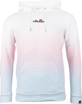 Ellesse Aiuto Trui - Mannen - wit - licht blauw - roze