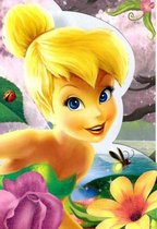 W&o Wenskaart Tinkerbell Junior 20 X 14 Cm Papier Geel