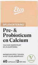 Etos Pre- & Probioticum Met Mineralen - Calcium en Magnesium - 60 capsules