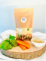 Spinazie Soep met Selderij-Natural Gedroogde Groente Mix, +6 maanden, Baby Soep