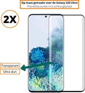 Fooniq Screenprotector Transparant 2x - Geschikt Voor Samsung Galaxy S20 Ultra