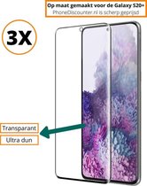 Fooniq Screenprotector Transparant 3x - Geschikt Voor Samsung Galaxy S20 Plus