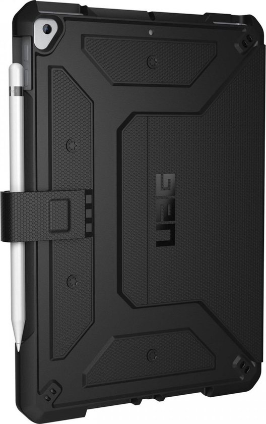 UAG Metropolis iPad 10.2 2019-2020 Bookcase Tablethoes - Zwart - Urban Armor Gear
