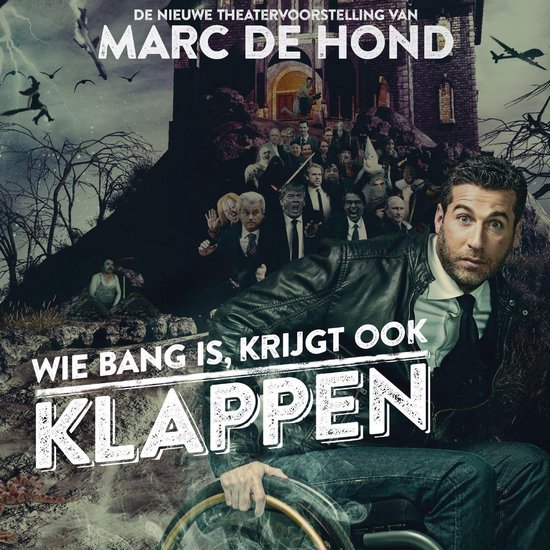 Wie bang is krijgt ook klappen - cover
