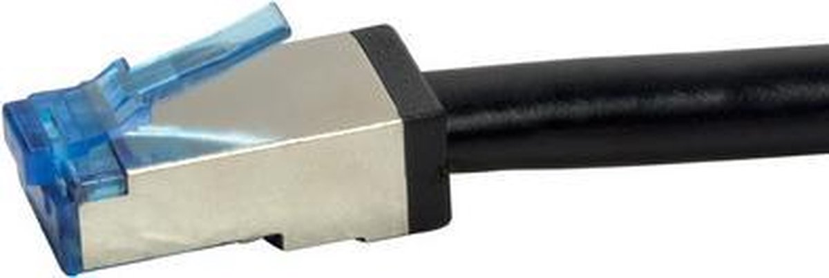 LogiLink CQ7103S netwerkkabel 15 m Cat6a S/FTP (S-STP) Zwart