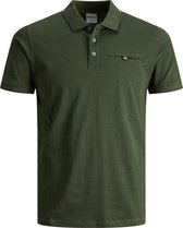 Jack & Jones Poloshirt - Mannen - Donker groen