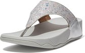 Fitflop Slippers - Maat 38 - Vrouwen - zilver - grijs