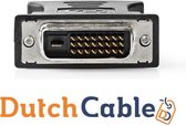 Dutch Cable  DVI 24+1-Pins Male - VGA Female | Zwart