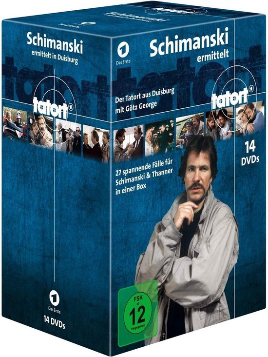 Tatort Duisburg - Kommissar Schimanski & Thanner ermittelt - 27 Folgen in einer Box (14 DVDs)