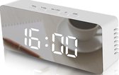 Digitale klok-bureau klok-Wekker-Spiegel-Alarm