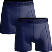 Muchachomalo 2-pack - Boxershort Heren - Microfiber - Blauw - Maat XL