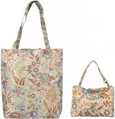 Oilily - opvouwbare shopper - peach