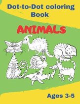 Dot-to-Dot coloring Book - ANIMALS