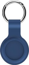 Sleutelhanger voor Apple AirTag | Siliconen AirTag Hoesje | AirTag Case | Blauw