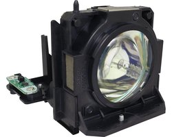 Beamerlamp geschikt voor de PANASONIC PT-DX820BE beamer, lamp code ET-LAD70 / ET-LAD70A. Bevat originele SHP lamp, prestaties gelijk aan origineel.