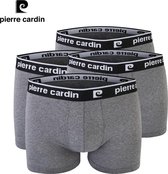 Pierre Cardin - Heren Onderbroeken 4-Pack - 95% Katoen - Boxershort - Grijs - Maat M