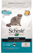 Schesir - Kattenvoer - droogvoer voor katten - ADULT FISH - 1,5kg