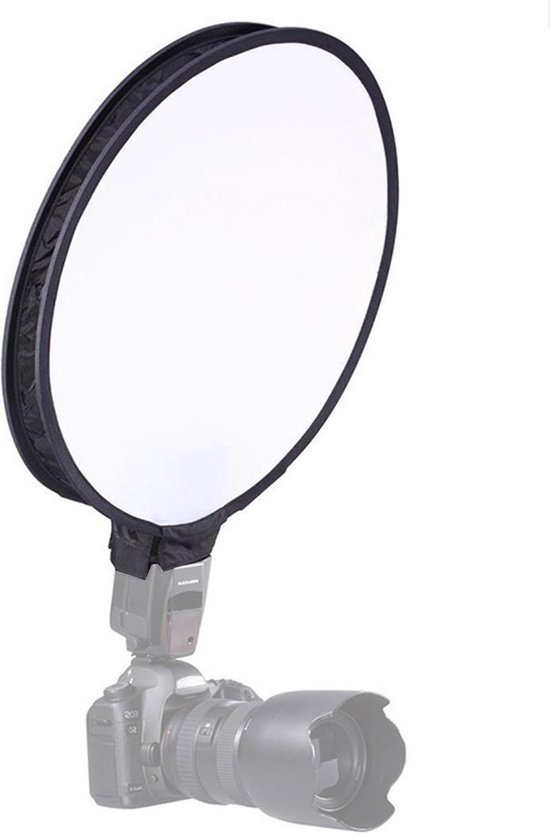30cm Universal Round Style Flash Folding Soft Box, Zonder Flash Light ...