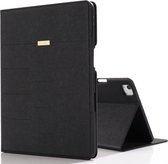 Voor iPad Pro 11 inch (2020) GEBEI PU + TPU horizontale flip lederen tas met houder en kaartsleuven (zwart)