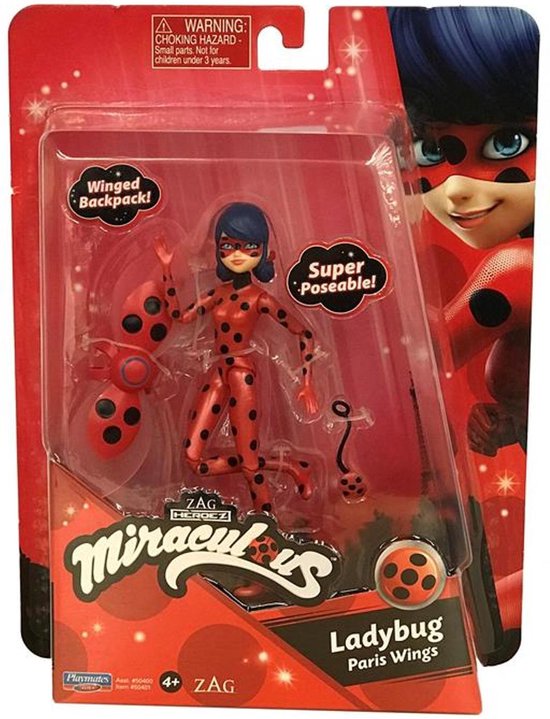 Figurine de jeu Marinette figurine de collection Ladybug Fugur 12cm | bol