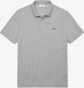 Lacoste Regular Fit Piqué Polo Heren - grijs - maat L