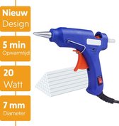 Robi M1 Lijmpistool incl. lijmpatroon - 20W - Temperatuurregeling - Safe Powerswitch