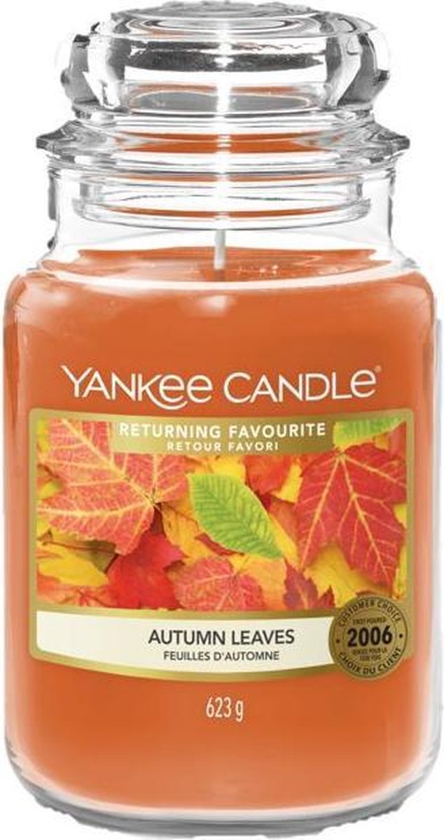 Yankee Candle 2021 Limited Edition Large Geurkaars - Autumn Leaves - Yankee Candle