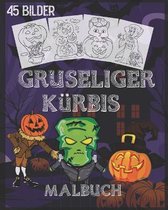 gruseliger Kurbis Malbuch