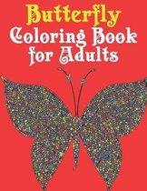 Butterfly Coloring Book for Adults: Beautiful Butterfly Coloring Book