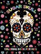 Sugar Skull Coloring Book For Kids
