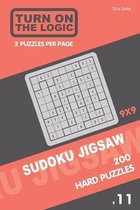 Turn On The Logic Sudoku Jigsaw 200 Hard Puzzles 9x9 (11)