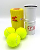 Tennisballsaver:  drukregelaar tennis- en peddelballen