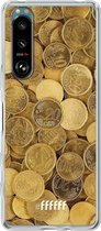 6F hoesje - geschikt voor Sony Xperia 5 III -  Transparant TPU Case - Spare Change #ffffff