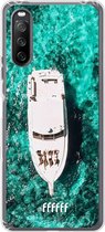 6F hoesje - geschikt voor Sony Xperia 10 III -  Transparant TPU Case - Yacht Life #ffffff