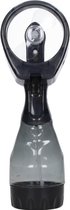 Draagbare handventilator met mist spray | inclusief waterreservoir | verkoeling met water | waterspray | tafelventilator | Blauw