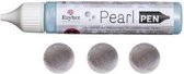 Pearl pen zilver Rayher