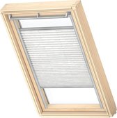 VELUX Origineel Plisségordijn (FHL), Zilveren Kozijn, M04, 304, 1, Classic Wit