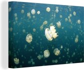 Canvas schilderij 180x120 cm - Wanddecoratie Kwal - Oceaan - Water - Muurdecoratie woonkamer - Slaapkamer decoratie - Kamer accessoires - Schilderijen