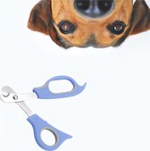 Nagelschaar Honden en katten - Nagelknipper - Nagelschaar voor hond of kat - Nagelschaartje - Blauw