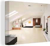 Intérieur d'un penthouse 40x30 cm - petit - Tirage photo sur toile (Décoration murale salon / chambre)