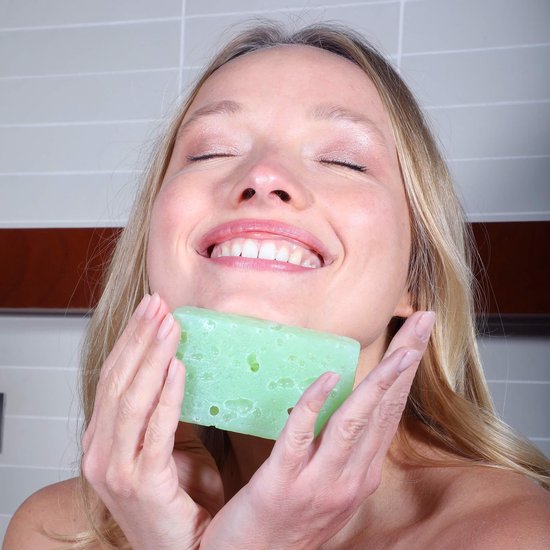 "Afterspa" Aloe Vera Soap 2in1 Sponge Aloe Vera Zeep Spons 2in1