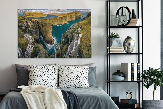 Gorge sur les îles Féroé toile 2cm