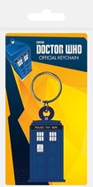 Sleutelhanger - Doctor Who: Tardis - rubber - metalen ring