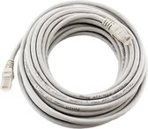 Internetkabel 30 meter - CAT6 UTP ethernet kabel - Snagless RJ45 | Qnected®