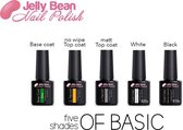 Jelly Bean Nail Polish Gel Nagellak New - Five shades of basic - voordeelset - UV Nagellak 8ml