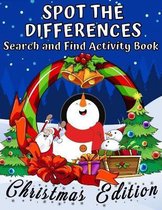 Spot The Differences Search and Find Activity Book Christmas Edition